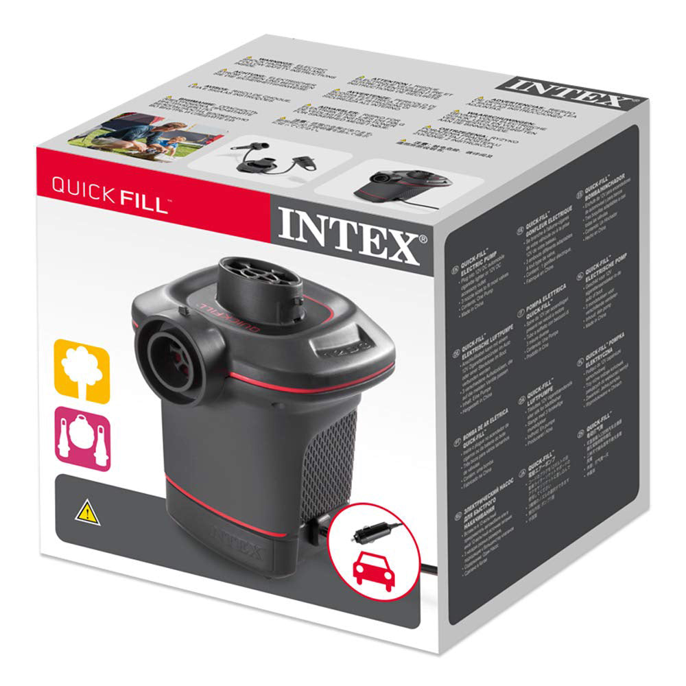 12 Volt Quick-Fill Dc Electric Pump Intex